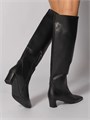 Сапоги на каблуке осенние высокие X-322