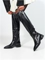 Сапоги на каблуке осенние X-328
