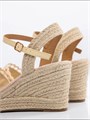 Босоножки на платформе с открытой пяткой V-53